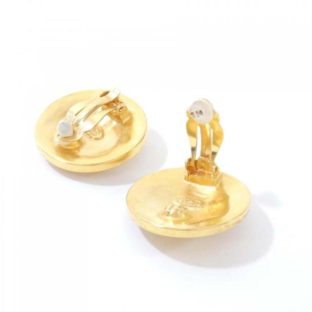 CHANEL Authentic Gold Earrings - Picture 3 of 4